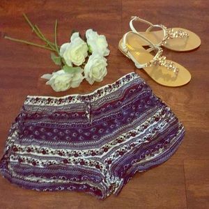 Boho Style Shorts